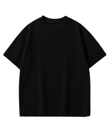 Oversize Basic Black