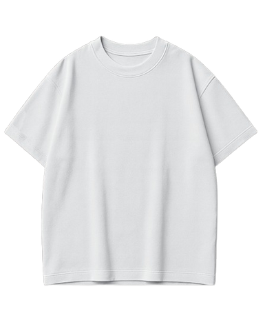 Oversize Basic White